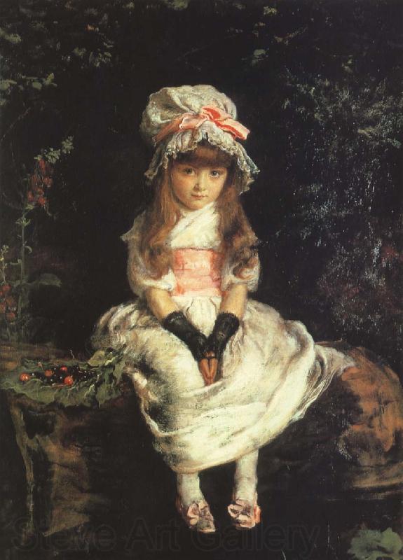 Sir John Everett Millais Cherry Ripe France oil painting art